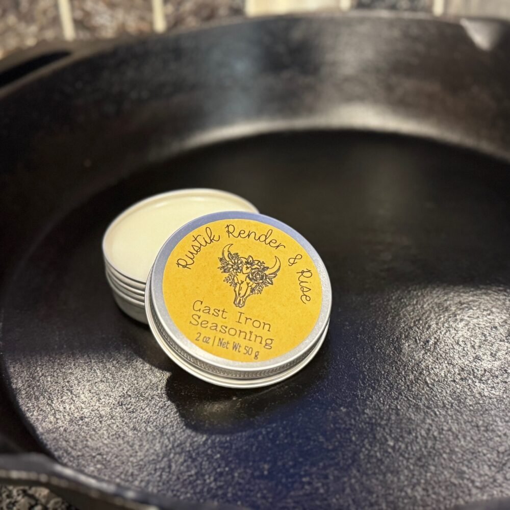 Tallow Cast Iron Seasoning
