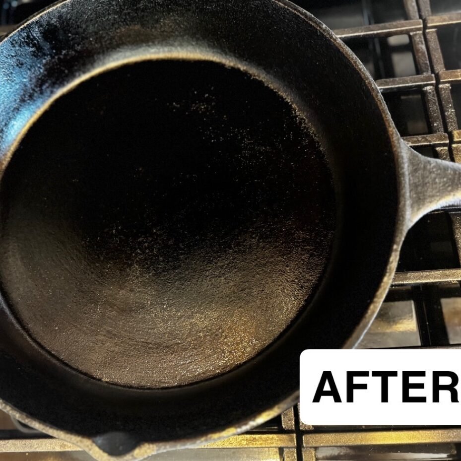 Tallow Cast Iron Seasoning