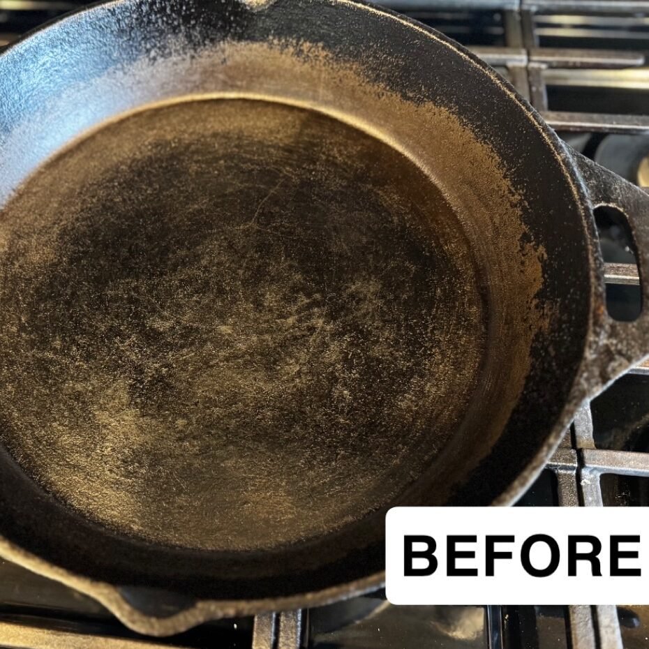 Tallow Cast Iron Seasoning